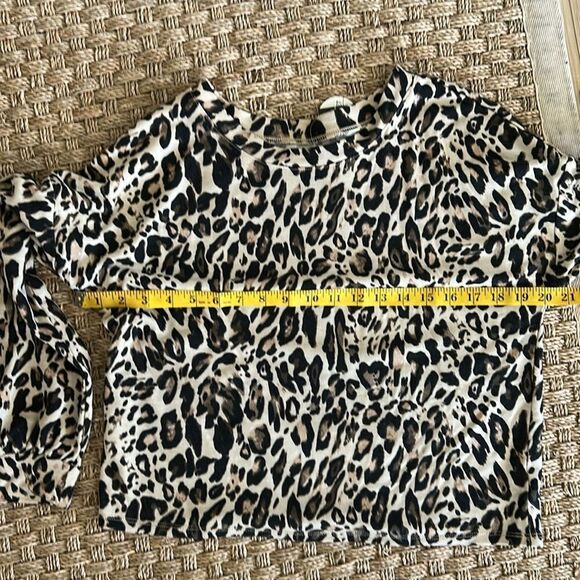 Zoe + Phoebe lounge wear set, Leopard print, Size Small, NWT - Picture 8 of 12